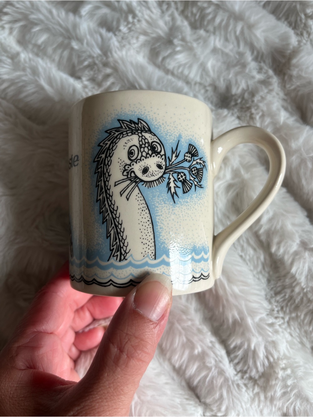 Scottish Nessie mug